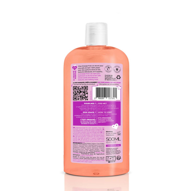 Energie Fruit Gel douche nourrissant coco et beurre de karité bio 98%, 500ml | Parashop.com