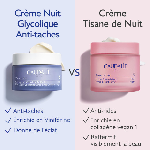 Caudalie VINOPERFECT Crème nuit glycolique, 50ml | Parashop.com