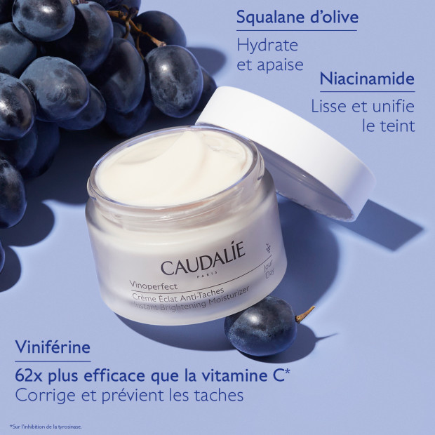 Caudalie VINOPERFECT Crème éclat anti-taches, 50ml | Parashop.com