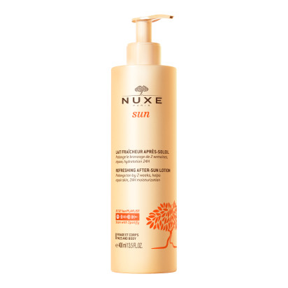 Nuxe SUN Lait fraîcheur après-soleil visage corps, 400ml | Parashop.com
