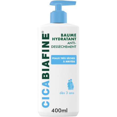CICABIAFINE Baume Hydratant Corporel Quotidien, 400ml Les Dermocosmétiques de Biafine - Parashop