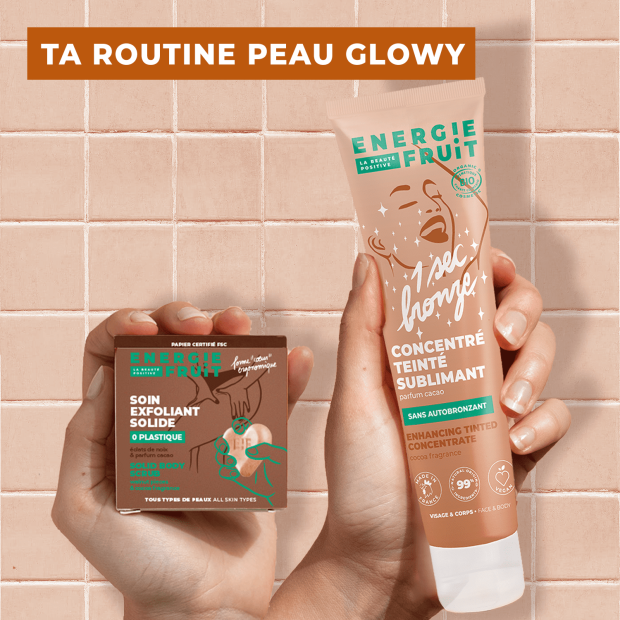 Energie Fruit Autobronzant Concentré Teinté Sublimant Bio, 100ml | Parashop.com