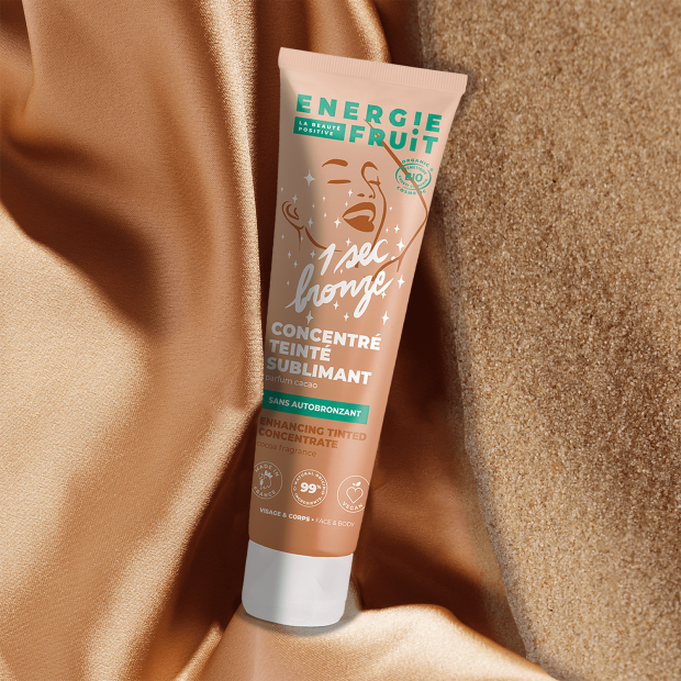 Energie Fruit Autobronzant Concentré Teinté Sublimant Bio, 100ml | Parashop.com