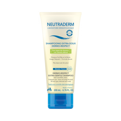 Neutraderm Shampoing Extra-Doux Dermo-Respect, 100ml | Parashop.com