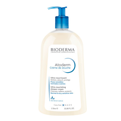 Bioderma ATODERM Crème de Douche, 1L | Parashop.com
