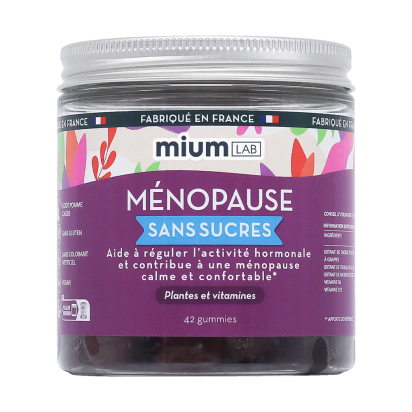 Mium Lab Gummies Ménopause Sans Sucre, 42 gummies | Parashop.com