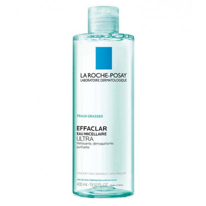 EFFACLAR Eau micellaire purifiante, 400ml La Roche-Posay - Parashop