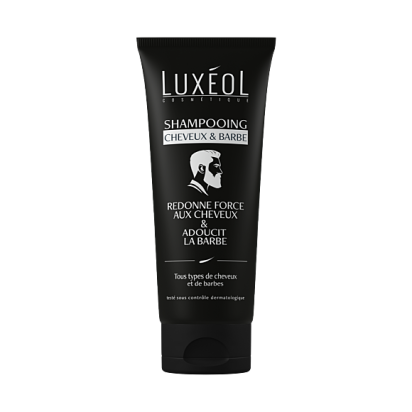 Luxéol Shampoing Cheveux & Barbe, 200ml | Parashop.com