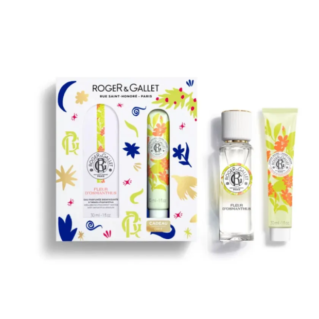 Fleur D'Osmanthus Coffret Eau Parfumée Bienfaisante 30ml Et Sa Crème Mains 30ml