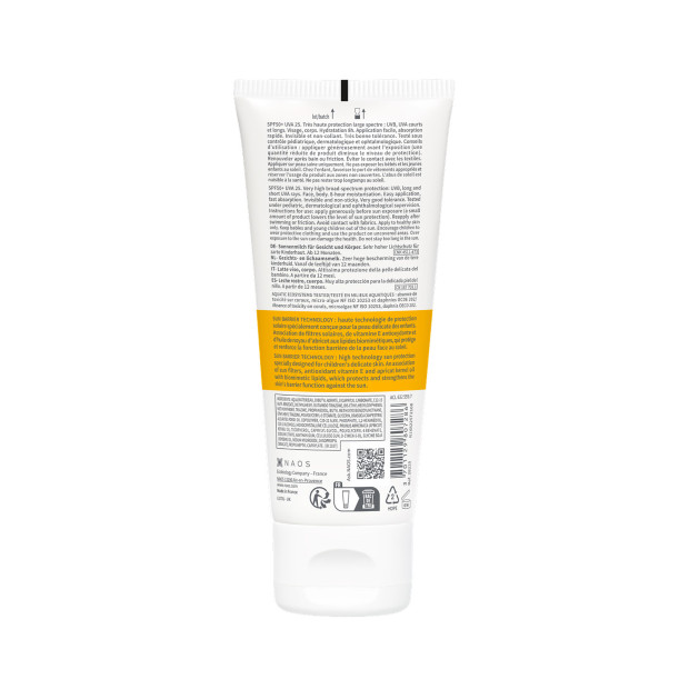 Photoderm Pediatrics Lait Spf50+, 100ml