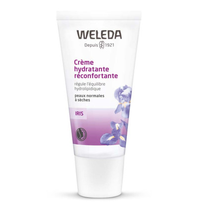 Crème hydratante réconfortante à l'Iris, 30ml Weleda - Parashop