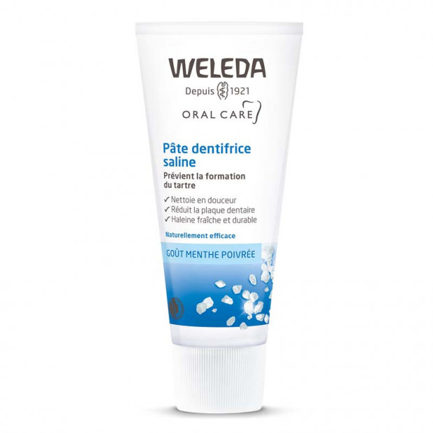 Pâte dentifrice saline, 75 ml Weleda - Parashop