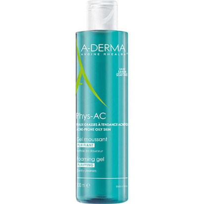 PHYS-AC Gel Moussant Purifiant, 200ml A-Derma - Parashop