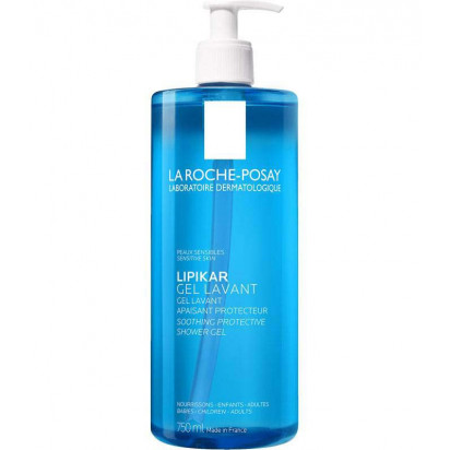 LIPIKAR Gel Douche Apaisant Protecteur, 750ml  La Roche-Posay - Parashop