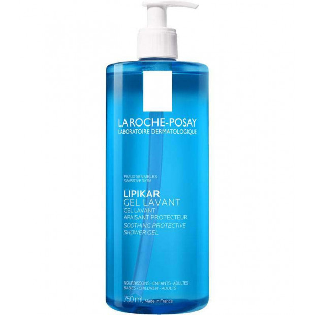 LIPIKAR Gel Douche Apaisant Protecteur, 750ml  La Roche-Posay - Parashop