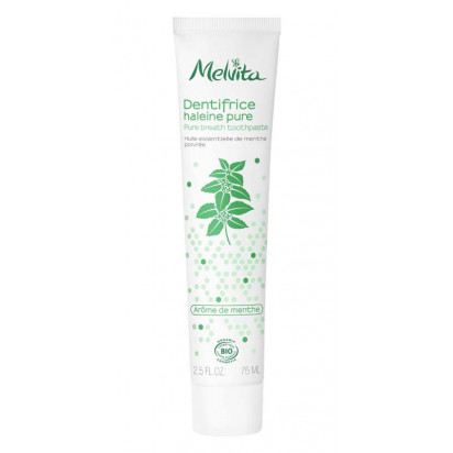 Dentifrice Haleine Fraîche 75ml Melvita - Parashop