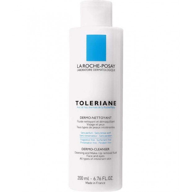 TOLERIANE Fluide dermo, nettoyant, 200ml La Roche-Posay - Parashop