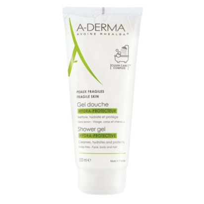 Gel douche hydra-protecteur, 200ml A-Derma - Parashop