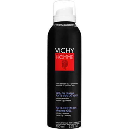 HOMME Gel de rasage Peaux sensibles, 150ml Vichy - Parashop