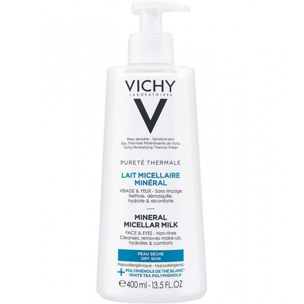 PURETE THERMALE, Lait Micellaire Minéral 400ml Vichy - Parashop