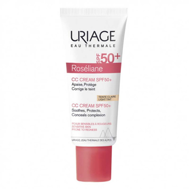 ROSÉLIANE CC Cream SPF50+ teinte claire, 40ml Uriage - Parashop