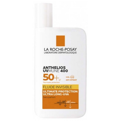 ANTHELIOS Uvmune 400 fluide invisible SPF50+ sans parfum, 50ml La Roche-Posay - Parashop