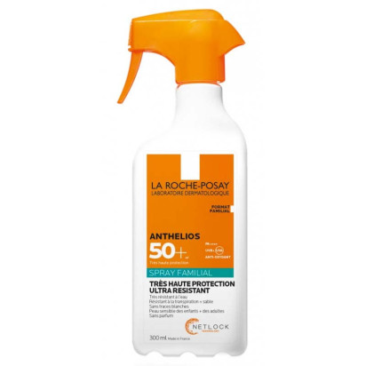ANTHELIOS Spray famille ultra résistant SPF50+, 300ml La Roche-Posay - Parashop