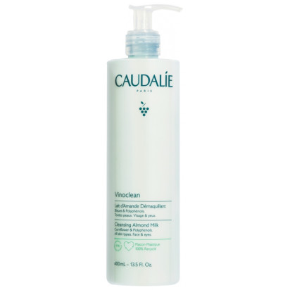 VINOCLEAN Lait d'amande démaquillant, 400ml Caudalie - Parashop