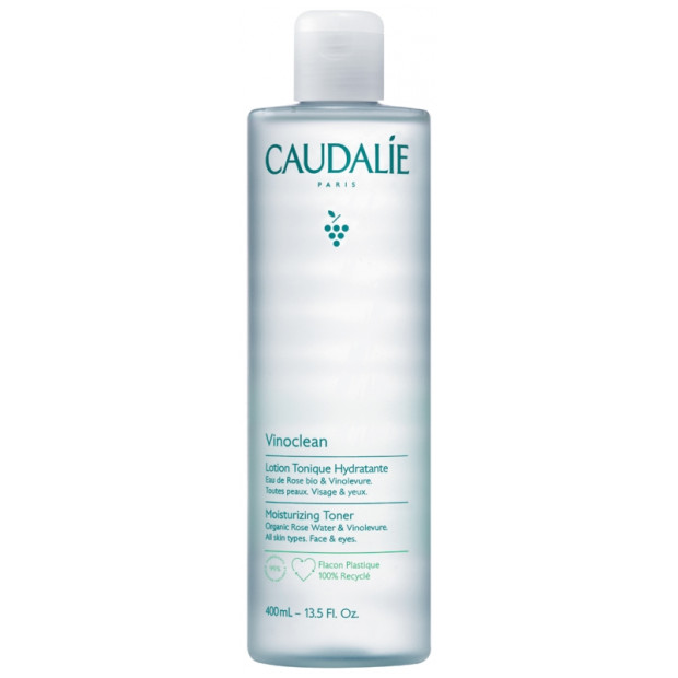 VINOCLEAN Lotion tonique hydratante, 400ml Caudalie - Parashop
