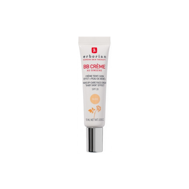 BB Crème au Ginseng - teinte nude, 15ml Erborian - Parashop