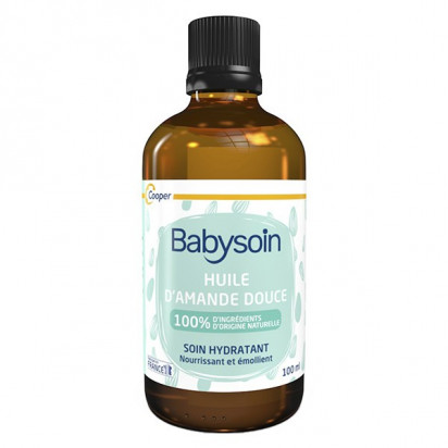 Huile d'amande douce, 100ml Babysoin - Parashop