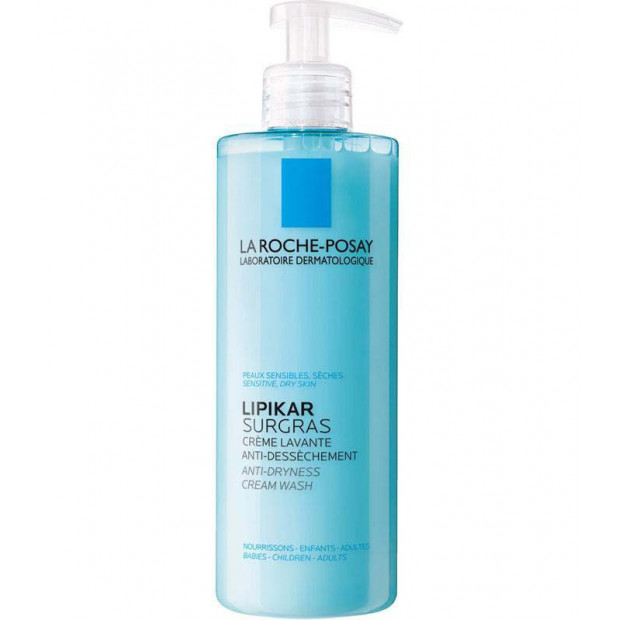 LIPIKAR Surgras douche, crème, 400ml La Roche-Posay - Parashop