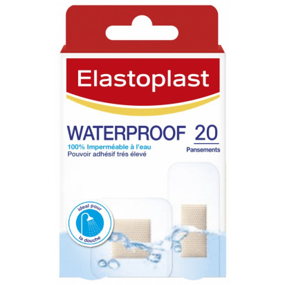 Aqua Protect 100% Résistant À L'Eau. Boîte 20 Pansements