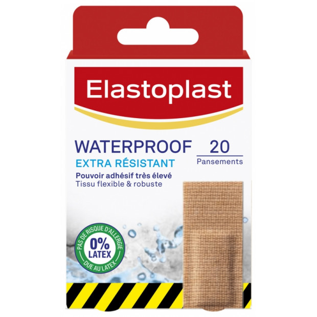 PANSEMENTS WATERPROOF, 20 pansements Elastic Waterproof - Parashop