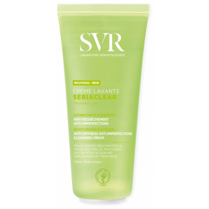 Sebiaclear Crème Lavante Anti Imperfections, 200ml