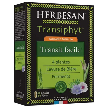 Transiphyt Transit Facile, 60 Gélules