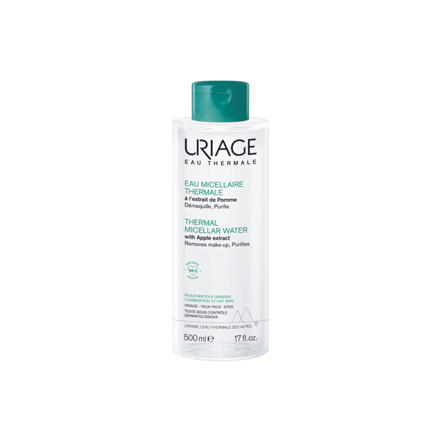 Uriage HYGIÈNE EAU MICELLAIRE THERMALE - Peaux mixtes à grasses, 500ml | Parashop.com