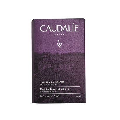 Caudalie VINOSCULPT Tisanes Bio Drainantes, 20 Sachets | Parashop.com