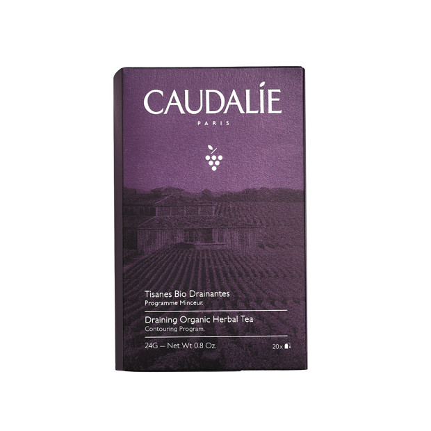 Caudalie VINOSCULPT Tisanes Bio Drainantes, 20 Sachets | Parashop.com