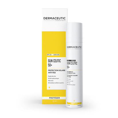 Protéger Sun Ceutic 50+ Protection Solaire Anti-Âge, 50ml