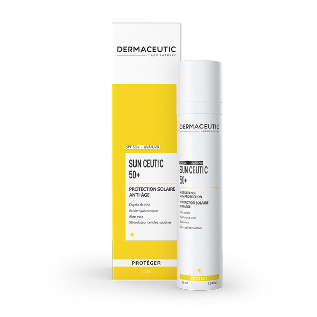 Protéger Sun Ceutic 50+ Protection Solaire Anti-Âge, 50ml