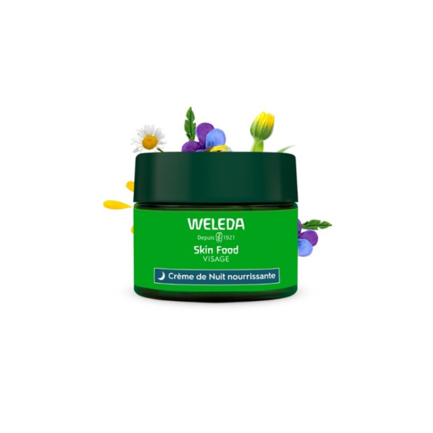 Weleda SKIN FOOD Visage Crème de Nuit Nourissante, 50ml | Parashop.com