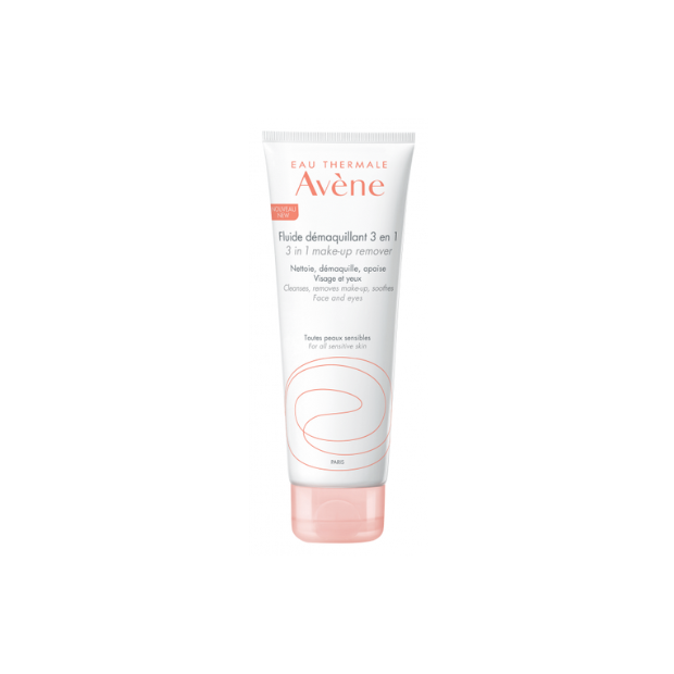 Avene LES ESSENTIELS Démaquillant fluide 3-en-1, 200ml | Parashop.com