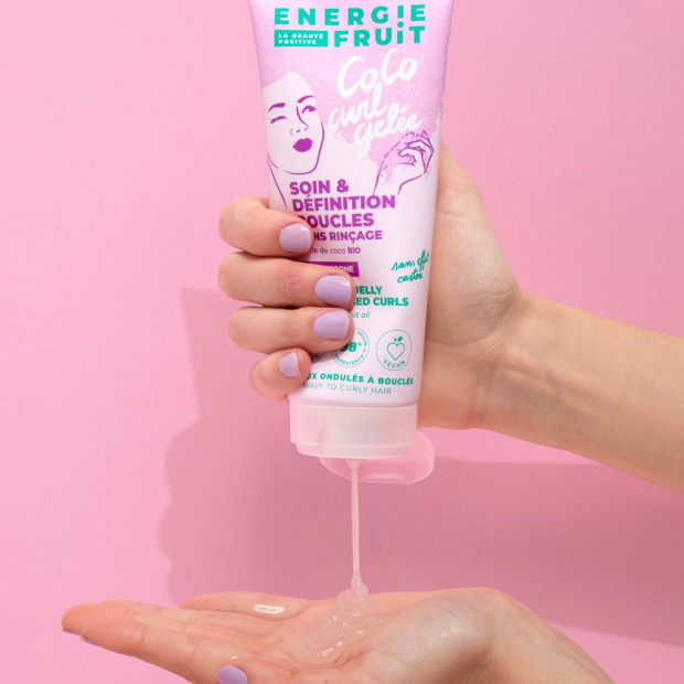 COCO CURL Gelée soin coiffant définition des boucles, 200ml Energie Fruit - Parashop