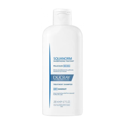 Squanorm Shampoing Traitant Antipelliculaire Pellicules Grasses, 200ml