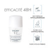 VICHY Déodorant Anti-Transpirant 48H Peaux Sensibles ou Epilées Roll-On, 50ml | Parashop.com