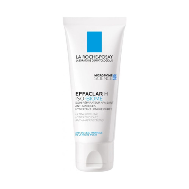 La Roche-Posay EFFACLAR H Iso-Biome Soin Réparateur Apaisant Anti-Marques, 40ml | Parashop.com