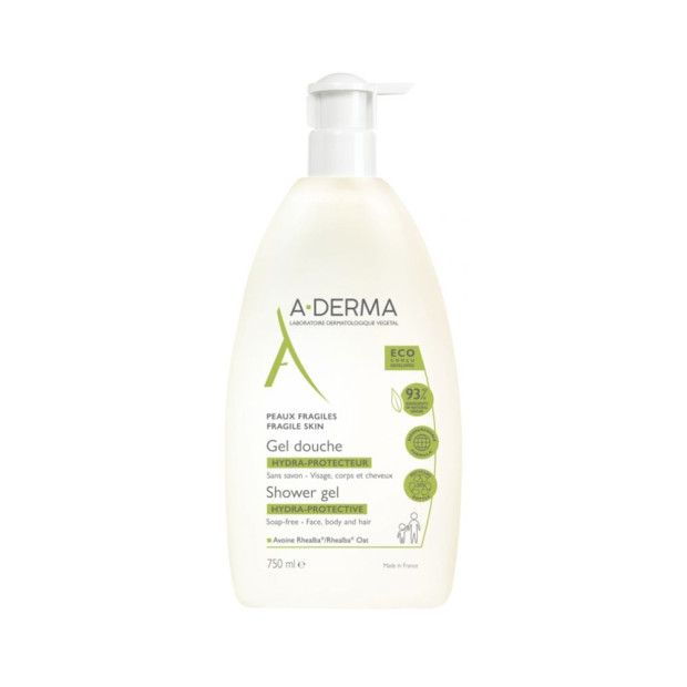 A-Derma Gel douche hydra-protecteur, 750ml | Parashop.com