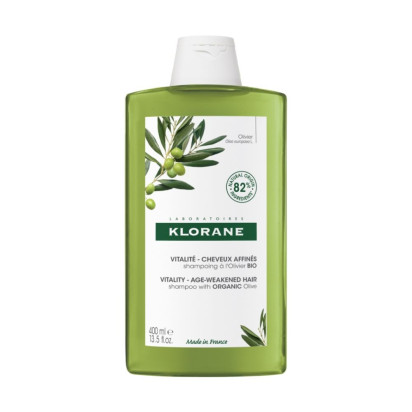 KLORANE VITALITÉ Cheveux Affinés Shampoing à l'Olivier Bio, 400ml | Parashop.com