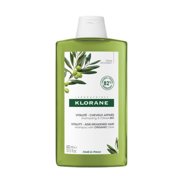 KLORANE VITALITÉ Cheveux Affinés Shampoing à l'Olivier Bio, 400ml | Parashop.com
